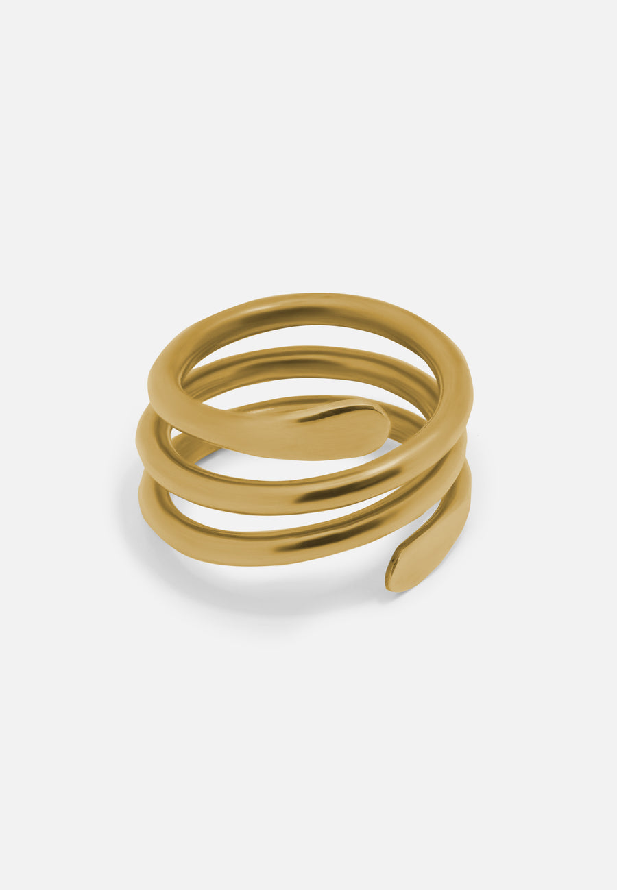 Mehrreihiger Ring // Gold